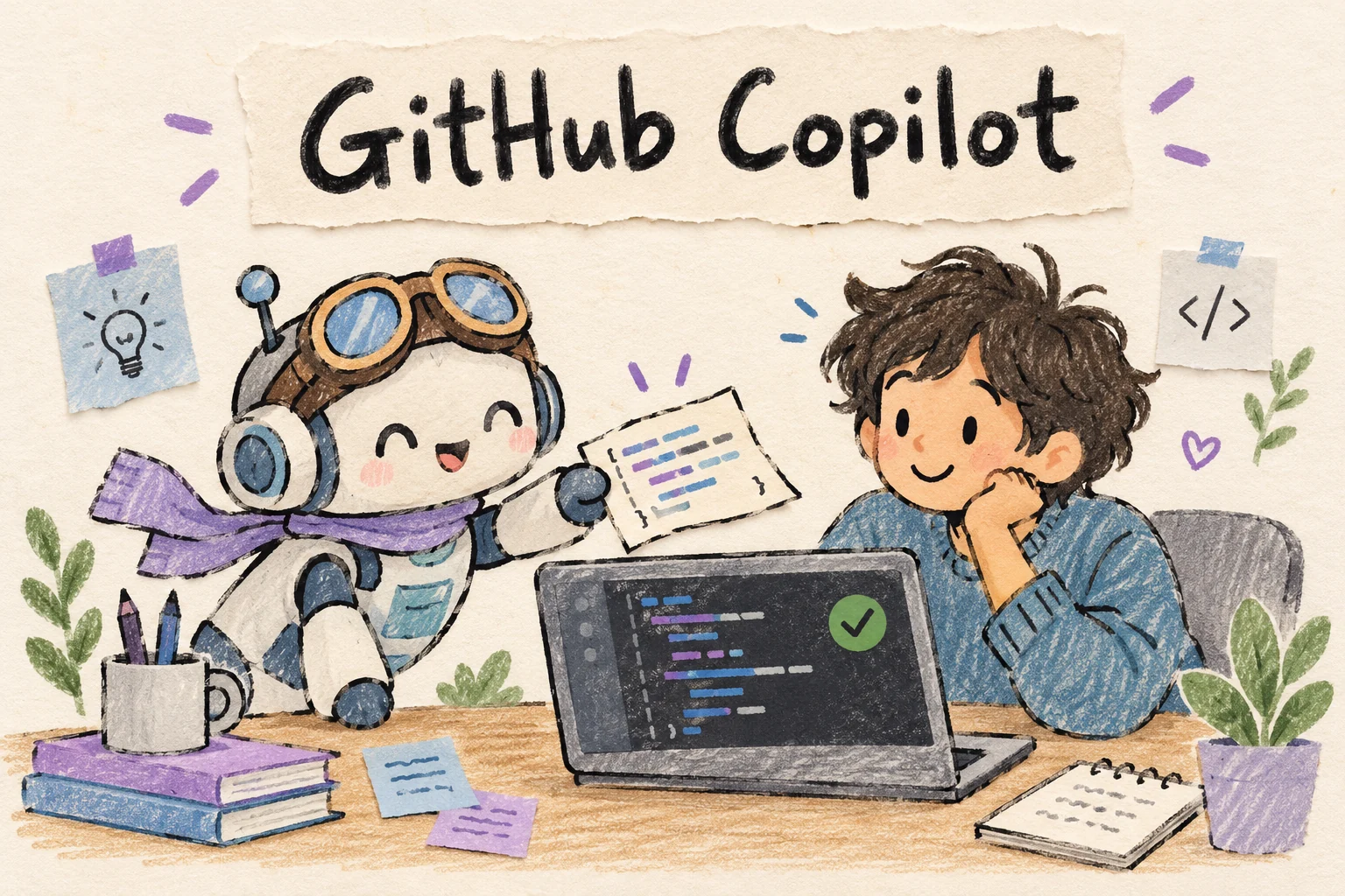 GitHub Copilot: หุ่นยนต์ผู้ช่วยส่งโค้ดให้คนเขียนโปรแกรม
