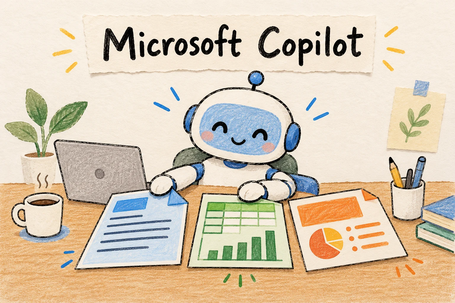 Microsoft Copilot: ผู้ช่วยจัดเอกสาร ตารางคำนวณ และสไลด์